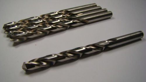 Jobber Length Drill Bit #O 0.3160&#034; 118 Deg HSS Bright USA Qty 5 [053]