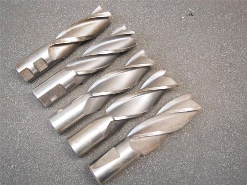 5 Endmill Drill Bits 1 1/2&#034;  Lead 8.162