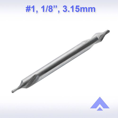 Altai Center Drill #1 1/8 HSS 1 bits 60 degree countersink combined lathe mill