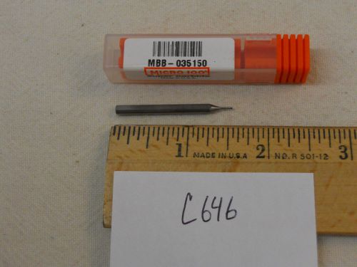 1 new micro 100 carbide mini boring bar. mbb-035150 usa made. {c646} for sale