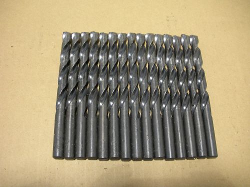 Lot of 15 Size 3/8&#034; Dormer HSS High Speed Steel Machining Drill Bits US #18