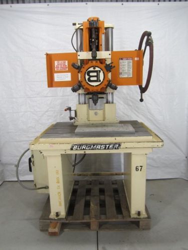 BURGMASTER DRILL PRESS MULTI HEAD TURRET 220V-460V 1.5HP DRILLING TAPPING