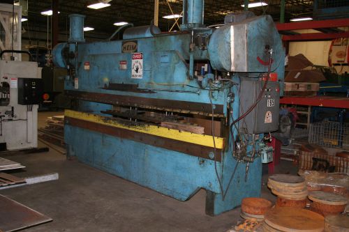 heim press brake 45-12ma (missing back gauge motor) rebuilt clutch