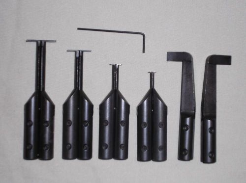 5-Piece Groove Measuring Caliper Jaw Set, Model Z9505