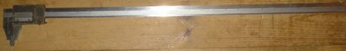 USED 24 INCH BROWN &amp; SHARPE NO. 599-571-24 VERNIER CALIPER 24 INCH USA