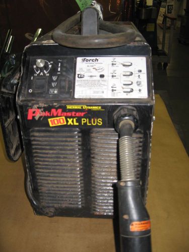 Thermal Dynamics Pak 100XR 50ft Plasma Cutter complete pkg.