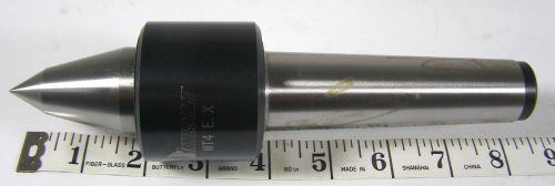 Interstate #56590425 live center 4MT morse taper 4 shank Max weight 2200 lb ~