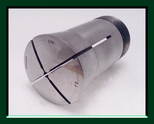 Hardinge 2J Collet 1/8&#034; Round # 15390019001250 / No Internal Threads