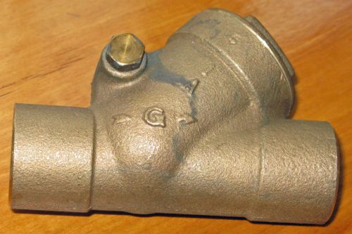 1&#034; Y Strainer Brass Sweat NEW