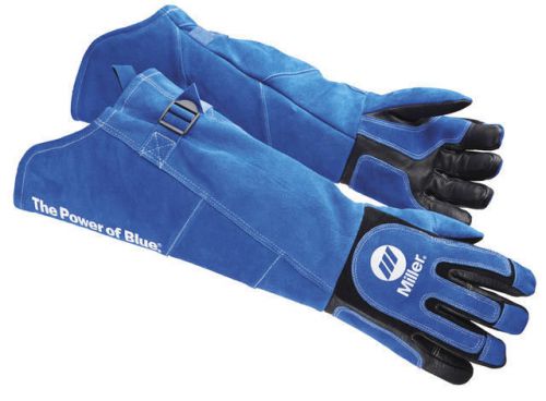 Miller 263342 Arc Armor Heavy Duty MIG/Stick Welding Glove Long Cuff, X-Large