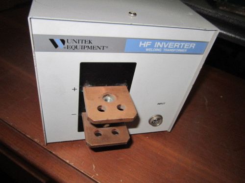 Miyachi Unitek X11/4000A HF Inverter Welding Transformer Model # 9-030-01-01