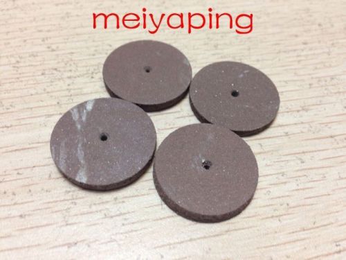 New 100 dental lab brown polishing wheels  good quality for sale