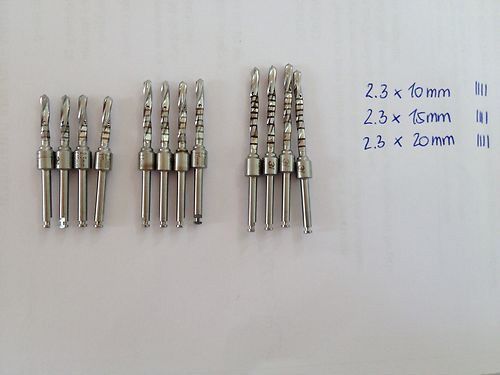 Biomet 3i implantology surgical burs drills