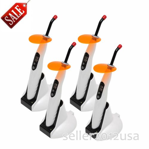 4X Dental Wireless Cordless LED Curing Light Lamp Woodpecker Orthodontic 1400mw