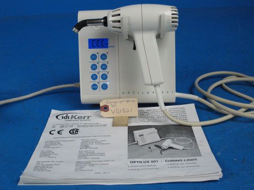 Kerr demetron optilux 501 dental visible polymerization corded curing light for sale