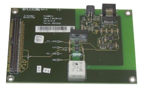 Planmeca dimax-2 dental x-ray interface assy 121-10-11-b dimax2 pcb 10003058 for sale