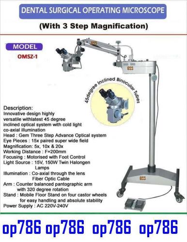 Wall Mount Surgical Microscope [ Dental Microscope ] Operating Microscope 102