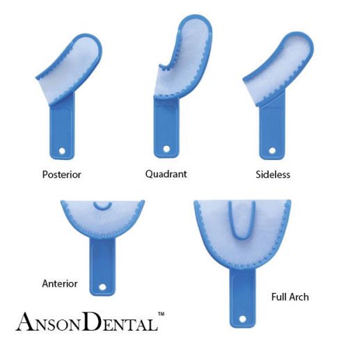 36 pcs dental disposable 3 in 1 imprssion tray (posterior) for sale