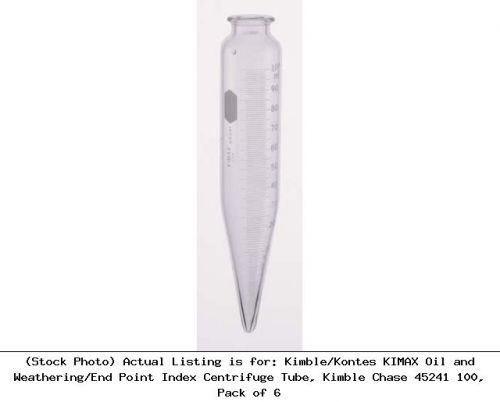 Kimble/Kontes KIMAX Oil and Weathering/End Point Index Centrifuge : 45241 100