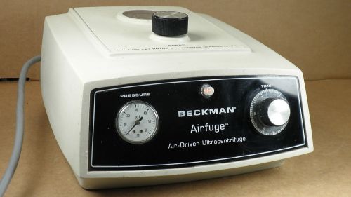 Beckman airfuge air-driven ultracentrifuge*parts* for sale