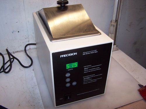 PRECISION SCIENTIFIC 280 SERIES MICROPROCESSOR CONTROLLED WATER BATH 51220048