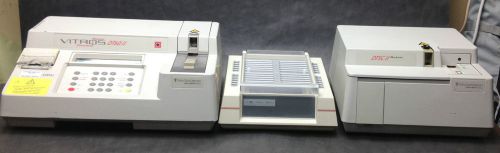 Johnson &amp; Johnson Vitros DT-60 II with DTSCII chemistry Analyzer &amp; MTS Incubator