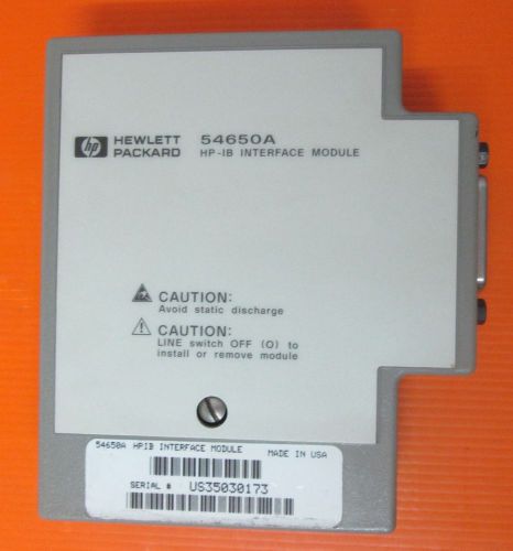 HP HEWLETT PACKARD 54650A H-IB INTERFACE MODULE