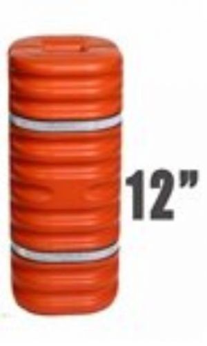 Eagle 1712OR Hi-Vis Column Protector  24&#034; Length x 24&#034; Width x 42&#034; Height  For 1