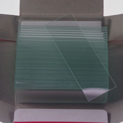 200x microscope micro slides glass 25.4mmx76.2mm clear new