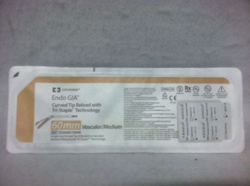 Autosuture / Covidien REF# EGIA60CTAVM Endo GIA Curved Reload ****