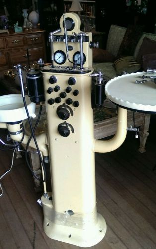 VINTAGE RITTER DENTAL UNIT. DRILL, water air etc