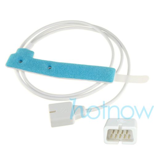 10 pcs disposable sponge spo2 sensor probe for nellcor oximax db9 9pins for sale