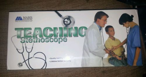 Mabis teaching dual head stethoscope model 10-446-020 for sale