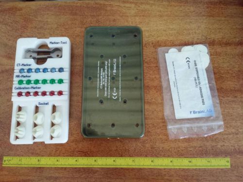 BrainLab MR CT Markers Fixation Pins tool Registration kit Surgery Radiation AB