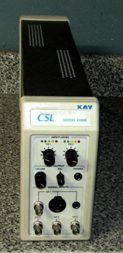 KAY CSL MODEL 4300B COMPUTERIZED SPEECH LAB