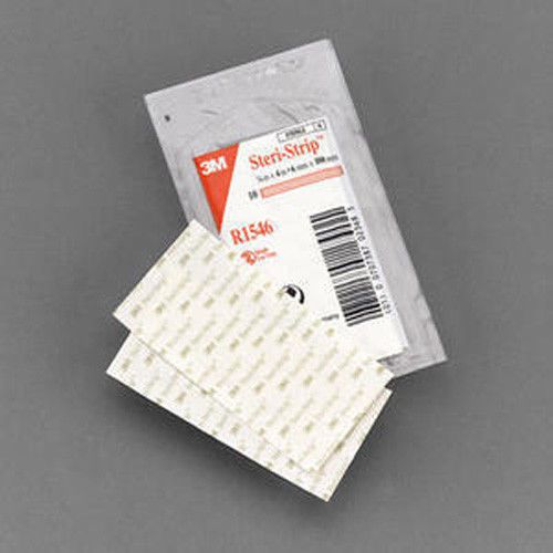 3M Steri-Strip 50 Skin Wound Closures 1/4&#034; x 4&#034; R1546