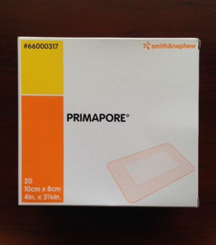 Smith &amp; nephew primapore 4&#034;x3 1/8&#034; #66000317 20 per box new fresh product for sale