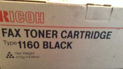 Ricoh Fax Toner Cartridge 1160 Black