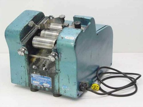 Burnett Bros Engineering Blue Industiral Processing Labeler 115 Volts