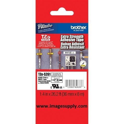 Brother P-Touch TZe-S261 Label Tape TZeS261 TZS261 TZS-261 *Genuine Brother*