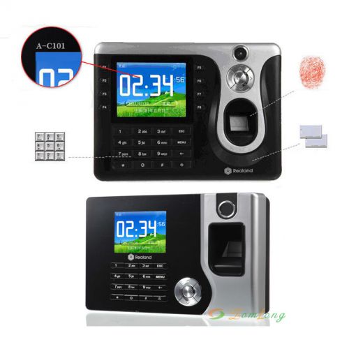 High Quality Biometric Fingerprint Employee Attendance Time Clock Recorder Tcp