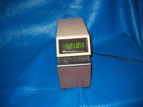 ACROPRINT ETC  VALIDATION TIME RECORDER STAMP CLOCK