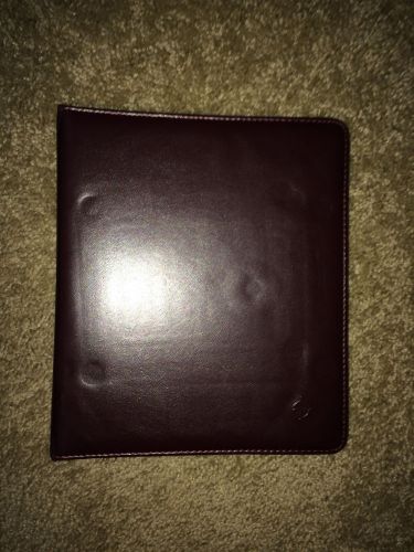 Franklin Covey Classic Planner Binder Burgundy