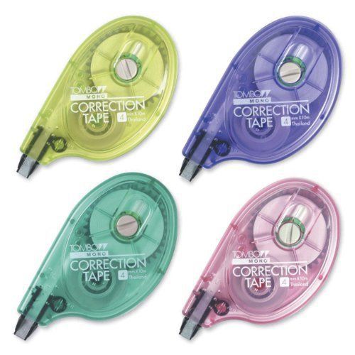 Tombow Mono Retro Correction Tape - 0.16&#034; Width X 32.83 Ft Length - 1 (tom68670)