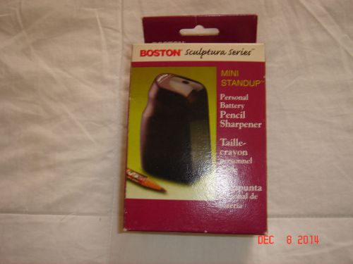 BOSTON The Mini Standup (Sculptura) Battery-Operated Pencil Sharpener, NEW