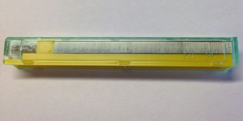 Itoya YELLOW Staple Cassettes, 30-50 sheets, 5/16&#034; leg length (HDC-8 STC-8 )