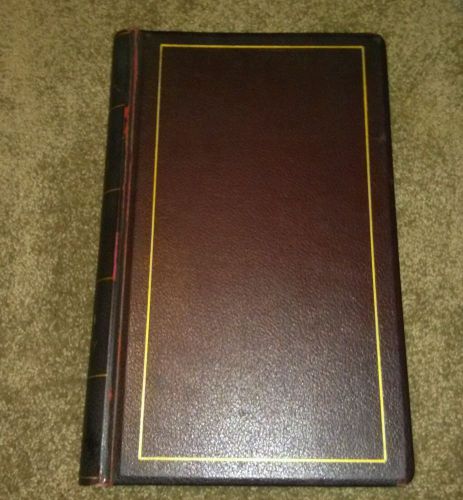 Vintage Wilson Jones Minute Book #039621 Bond Record Union City Must See