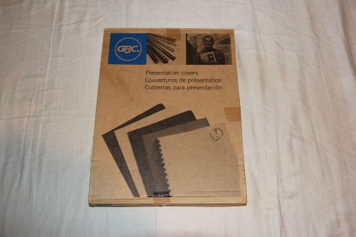 GBC CLEAR BINDING PRESENTATION COVERS 2000036P