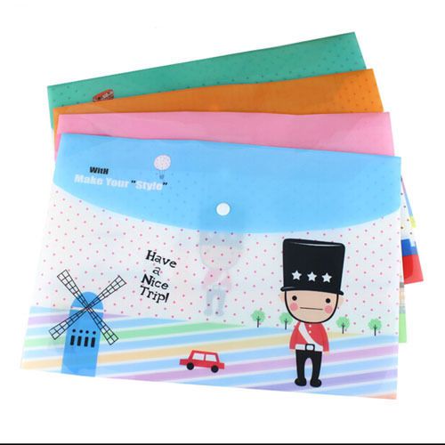 12pcs/lot London Soldier A4 Document Bag /File bag File Folder Office School Use