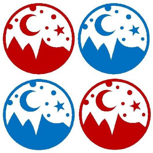 30 Custom Patriotic Space Art Personalized Address Labels